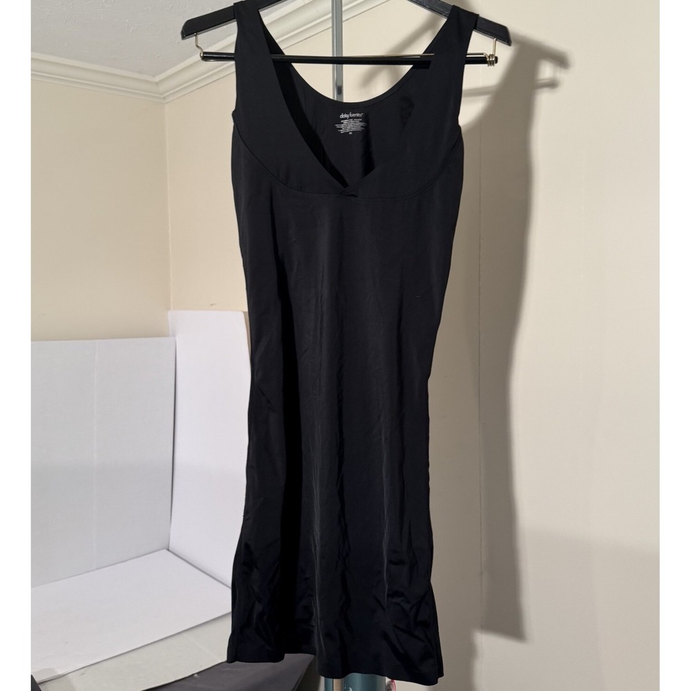 Daisy Fuentes Black Dress XL Style/Ref #7025 82% Nylon 18% Spandex